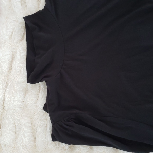 J. Crew Black Crewneck Form Knit - Picture 2 of 6